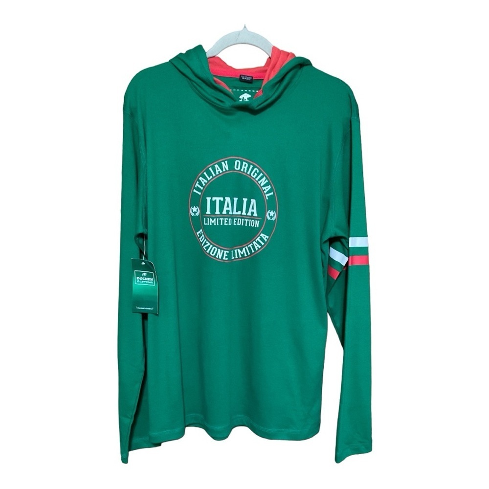 Dolmen Clothing Italia Hoodie Mens Size XL NWT